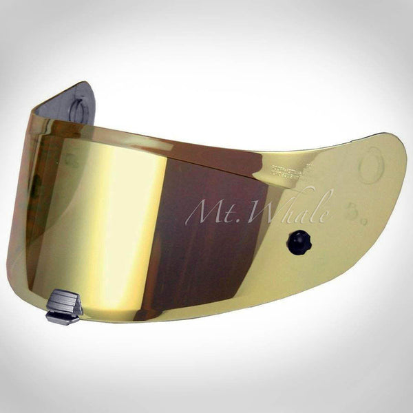 HJC HJ-26 Pinlock Ready Gold Shield Visor for RPHA 11 R-PHA 70 HJ-26ST Helmet Gold Verspiegelt Visier für Motorrad Helm Miroir/Doré Miroir/Or Visière pour Casque Moto