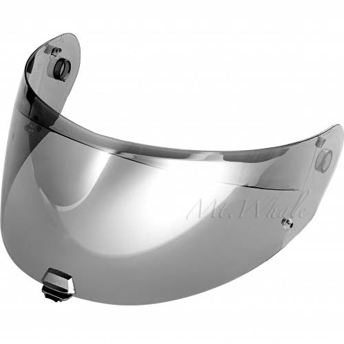 HJC HJ-29 Silver Mirrored Shield Visor for RPHA 90 HELMET Silber Verspiegelt Iridium Visier für Motorrad Helm Miroir/Argent Miroir/Iridium Visière pour Casque Moto