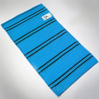 NEW! 10 x BIG BLUE ITALY TOWEL KOREAN WASHCLOTH BODY SCRUBBER EXFOLIATING BRUSH